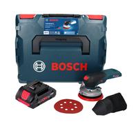 Bosch GEX 18V-125 Professional Ponceuse excentrique sans fil 18 V 125 mm Brushless + 1x batterie ProCORE 4,0 Ah + L-BOXX - sans chargeur