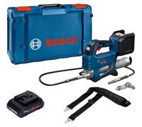 Bosch GFP 18V-10, pistolet à graisse sans fil 18 V, 10000 psi + 1 batterie ProCORE 4,0 Ah + coffret XL - sans chargeur