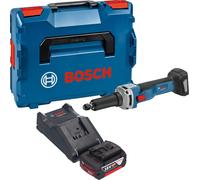 Bosch GGS 18V-23 LC Professional Meuleuse droite sans fil 18 V Brushless + 1x batterie 5,0 Ah + chargeur + L-Boxx
