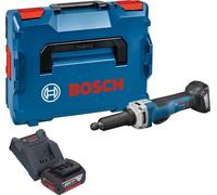 Bosch GGS 18V-23 PLC Professional Meuleuse droite sans fil 18 V Brushless + 1x batterie 4,0 Ah + chargeur + L-Boxx