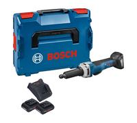 Bosch GGS 18V-23 PLC Professional Meuleuse droite sans fil 18 V Brushless + 2x batterie ProCore 4,0 Ah + chargeur + L-Boxx