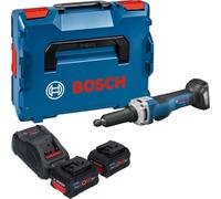 Bosch GGS 18V-23 PLC Professional Meuleuse droite sans fil 18 V Brushless + 2x batterie ProCore 8,0 Ah + chargeur + L-Boxx