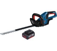 Bosch GHE 18V-50 Professional Taille-haies sans fil 18 V 50 cm Brushless + 1x batterie 4,0 Ah - sans chargeur