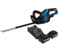 Bosch GHE 18V-50 Professional Taille-haies sans fil 18 V 50 cm Brushless + 2x batterie 5,0 Ah + chargeur