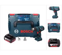 Bosch GHG 18V-50 Professional Pistolet à air chaud sans fil 18 V 300 C / 500 C + 1x batterie 4,0 Ah + L-Boxx - sans chargeur