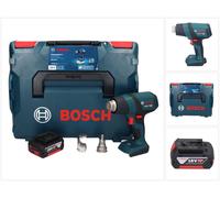 Bosch GHG 18V-50 Professional Pistolet à air chaud sans fil 18 V 300° C / 500° C + 1x batterie 5,0 Ah + L-Boxx - sans chargeur