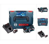 Bosch GHO 12V-20 Professional Rabot sans fil 12 V Brushless + 1x batterie 3,0 Ah + chargeur + L-Boxx