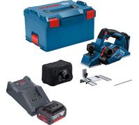 Bosch GHO 18V-26 Professional Rabot sans fil 18 V 2,6 mm Brushless + 1x batterie 4,0 Ah + chargeur + L-Boxx