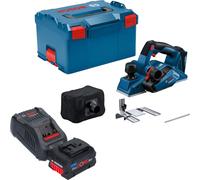 Bosch GHO 18V-26 Professional Rabot sans fil 18 V 2,6 mm Brushless + 1x batterie ProCORE 8,0 Ah + chargeur + L-Boxx