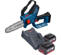 Bosch GKE 18V-20 Professional Scie à élaguer sans fil 18 V 18 cm + 2x batterie 4,0 Ah + chargeur