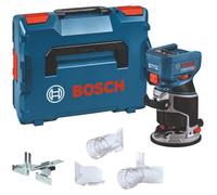 Bosch GKF 18V-8 Professional Affleureuse sans fil 18 V 8,0 mm Brushless ( 06016C2001 ) + L-Boxx - sans batterie, sans chargeur