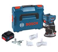Bosch GKF 18V-8 Professional Affleureuse sans fil 18 V 8,0 mm Brushless + 1x batterie ProCORE 5,5 Ah + L-Boxx - sans chargeur