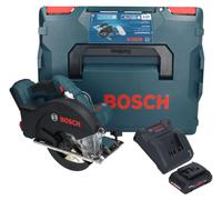 Bosch GKM 18V-50 Professional Scie circulaire portative métal sans fil 18 V 136 mm Brushless + 1x batterie ProCORE 4,0 Ah + chargeur + L-Boxx