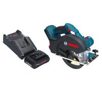 Bosch GKM 18V-50 Professional Scie circulaire portative sans fil pour le métal 18 V 136 mm Brushless + 1x batterie ProCORE 4,0 Ah + chargeur