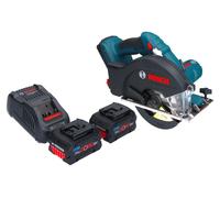 Bosch GKM 18V-50 Professional Scie circulaire portative sans fil pour le métal 18 V 136 mm Brushless + 2x batterie ProCORE 5,5 Ah + chargeur