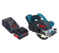 Bosch GKM 18V-50 Professional Scie circulaire portative sans fil pour le métal 18 V 136 mm Brushless + 1x batterie ProCORE 5,5 Ah + chargeur