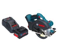 Bosch GKM 18V-50 Professional Scie circulaire portative sans fil pour le métal 18 V 136 mm Brushless + 1x batterie ProCORE 8,0 Ah + chargeur