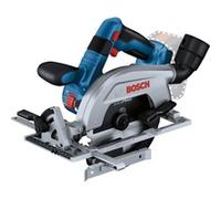 Bosch GKS 18V-57-2 L PROFESSIONAL 16,5 cm Noir, Bleu, Argent 5000 tr/min, Scie circulaire