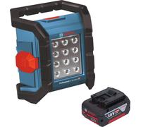 Bosch GLI 18V-1200 C Professional Projecteur de chantier sans fil 18 V 1200 lm + 1x batterie 4,0 Ah - sans chargeur