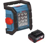 Bosch GLI 18V-1200 C Professional Projecteur de chantier sans fil 18 V 1200 lm + 1x batterie 5,0 Ah - sans chargeur