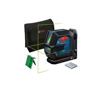 Bosch Professional Niveau laser GLL 2-15 G – faisceau vert intérieur portée 15 m 4x AA