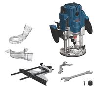 Bosch GOF 20-12 Défonceuse 2000 watts 8 / 12 mm ( 0601627220 ) + accessoires