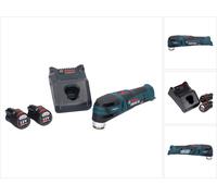 Bosch GOP 12V-28 Professional Découpeur-ponceur sans fil Starlock Brushless + 2x Batteries 3,0 Ah + Chargeur
