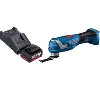 Bosch GOP 18V-34 Professional Cutter multifonction sans fil 18 V Starlock Plus + 1x batterie 5,0 Ah + chargeur