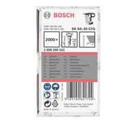 Bosch Goupille à tête fraisée Bosch SK64 20G 20G 57 mm galvanisée Quantité:2000