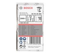 Bosch Goupille à tête fraisée Bosch SK64 20G 38 mm galvanisée Quantité:2000