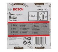 Bosch Goupille à tête fraisée Bosch SK64 35G 1,6 mm 35 mm galvanisée Quantité:2500