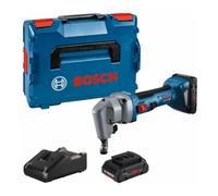 Bosch Grignoteuse sans fil GNA 18V-16 E Bosch, 2 batteries ProCORE18V 4.0Ah, chargeur et L-BOXX Quantité:1