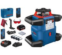 Bosch Laser rotatif GRL 600 CHV 0601061F00 18V 4Ah avec chargeur 600 m Professional