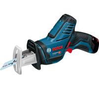 Bosch GSA 10.8 V-LI, Lithium-Ion (Li-Ion), 10.8 V, 1.3 Ah, 1.2 kg, noir, bleu - sans batteries