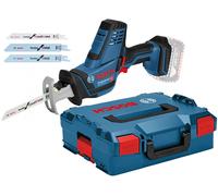 Scie Sabre sans fil BOSCH GSA 18 V-LI C Professional (sans batterie ni chargeur) + L-Boxx