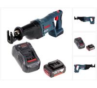 Bosch GSA 18 V-Li Scie sabre sans fil 18V + 1x batterie 4,0Ah + chargeur