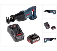 Bosch GSA 18 V-LI Scie sabre sans fil 18V + 1x Batterie 5,0Ah + Chargeur - sans coffret