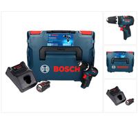 Bosch GSB 12V-35 Professional Perceuse-visseuse à percussion sans fil 12 V 35 Nm Brushless + 1x batterie 3,0 Ah + chargeur + L-Boxx