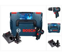 Bosch GSB 12V-35 Professional Perceuse-visseuse à percussion sans fil 12 V 35 Nm Brushless + 2x batterie 6,0 Ah + chargeur + L-Boxx