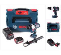 Bosch GSB 18V-110 C Perceuse-visseuse à percussion sans fil Professional 18V 110Nm + 1x batterie 5,0 Ah + chargeur + L-Boxx