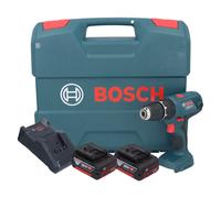 Bosch GSB 18V-21 Perceuse-visseuse sans fil 18 V 55 Nm + 2x 5,0 Ah + chargeur + L-Case