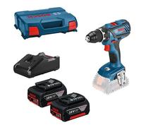 Bosch GSB 18V-28 - Set de perceuse-visseuse à percussion sans fil 18V Li-Ion (batterie 2x 3.0Ah) dans L-Boxx