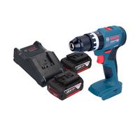 Bosch GSB 18V-45 Professional Perceuse-visseuse à percussion sans fil 18 V 45 Nm Brushless + 2x batterie 5,0 Ah + chargeur
