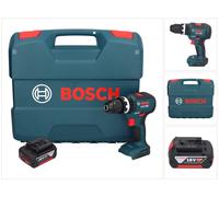 Bosch GSB 18V-55 Professional Perceuse-visseuse à percussion sans fil 18 V 55 Nm Brushless + 1x batterie 5,0 Ah + coffret - sans chargeur