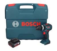 Bosch GSB 18V-55 Professional Perceuse-visseuse à percussion sans fil 18 V 55 Nm Brushless + 1x batterie 5,0 Ah + coffret - sans chargeur