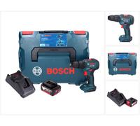Bosch GSB 18V-55 Professional Perceuse-visseuse à percussion sans fil 18 V 55 Nm Brushless + 1x batterie 4,0 Ah + chargeur + L-Boxx