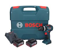 Bosch GSB 18V-55 Professional Perceuse-visseuse à percussion sans fil 18 V 55 Nm Brushless + 2x batterie 4,0 Ah + chargeur + Coffret