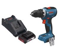 Bosch GSB 18V-65 Professional Perceuse-visseuse à percussion sans fil 18 V 65 Nm Brushless + 1x batterie 2,0 Ah + chargeur