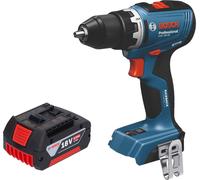 Bosch GSB 18V-65 Professional Perceuse-visseuse à percussion sans fil 18 V 65 Nm Brushless + 1x batterie 5,0 Ah - sans chargeur