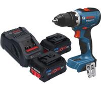Bosch GSB 18V-65 Professional Perceuse-visseuse à percussion sans fil 18 V 65 Nm Brushless + 2x batterie ProCORE 5,5 Ah + chargeur